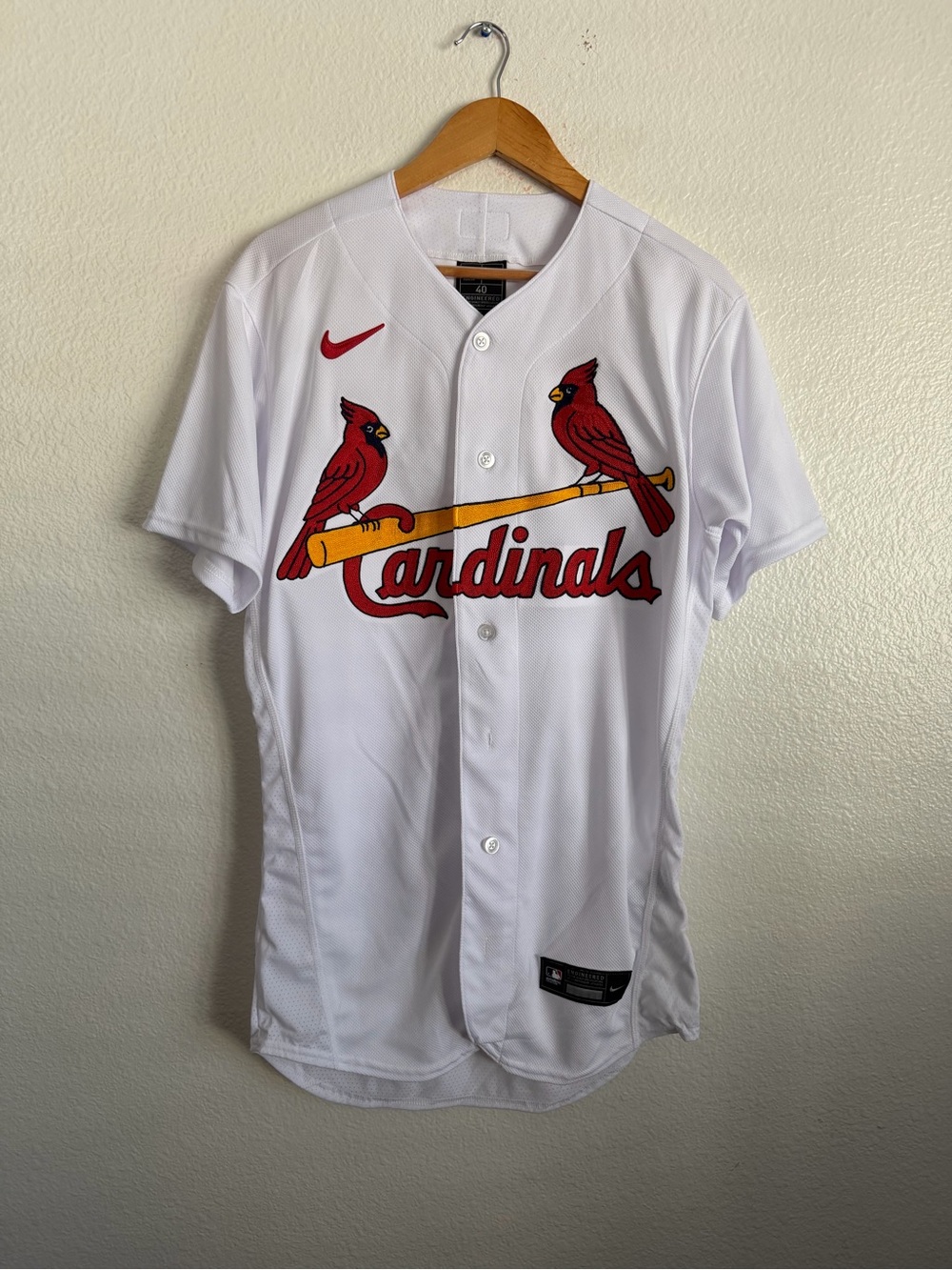 Nike St. Louis Cardinals MLB Baseball Jersey Gibson Made In USA Size 40 Medium